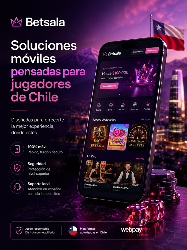 Soluciones móviles pensadas para jugadores de Chile