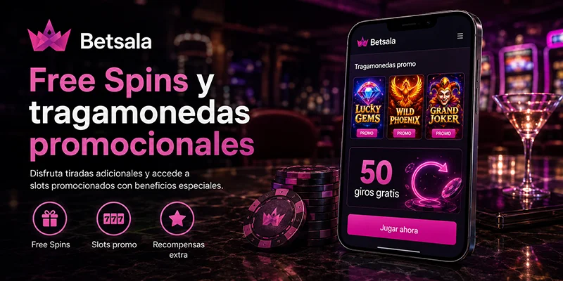 Free Spins y tragamonedas promocionales