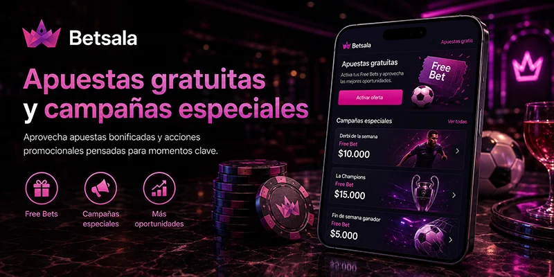 Apuestas gratuitas y campañas especiales