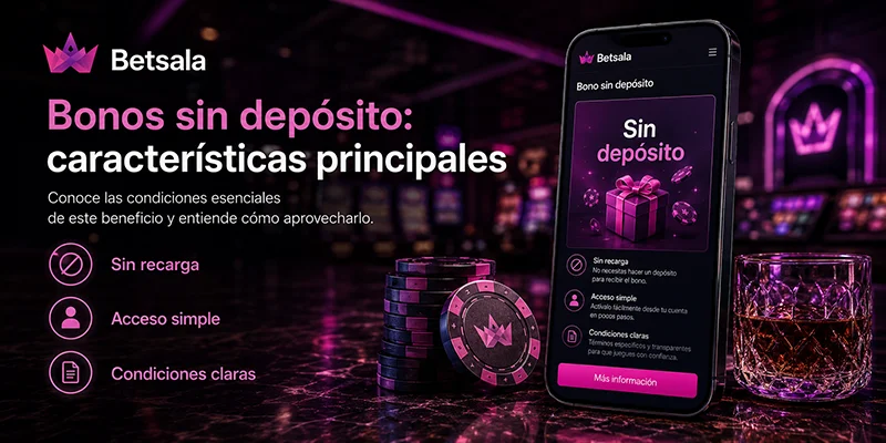 Bonos sin depósito: características principales