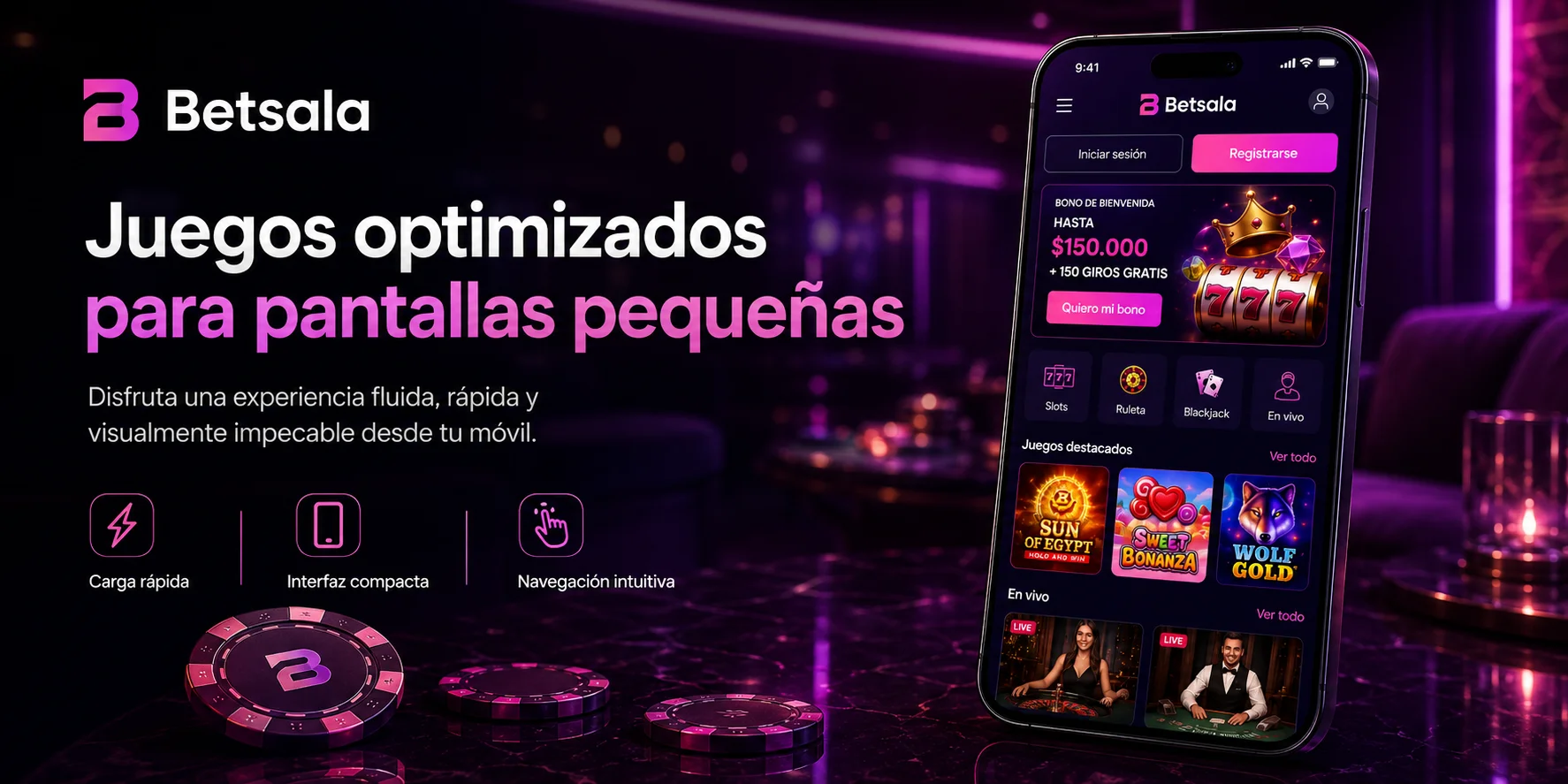 Juegos optimizados para pantallas pequeñas