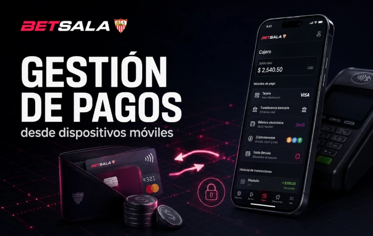 Gestión de pagos desde dispositivos móviles